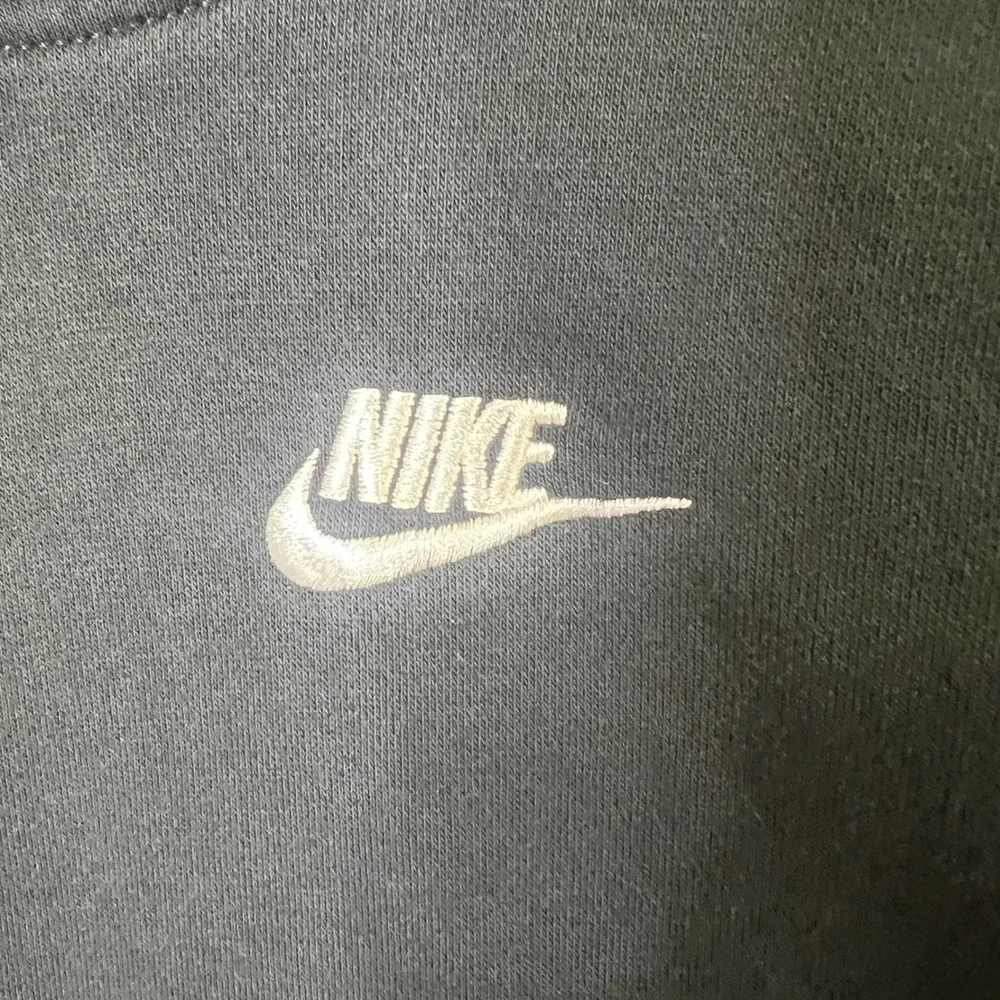 Nike Kids Club Fleece Pullover Hoodie Grade-School Boys Large Black Embroidered‎